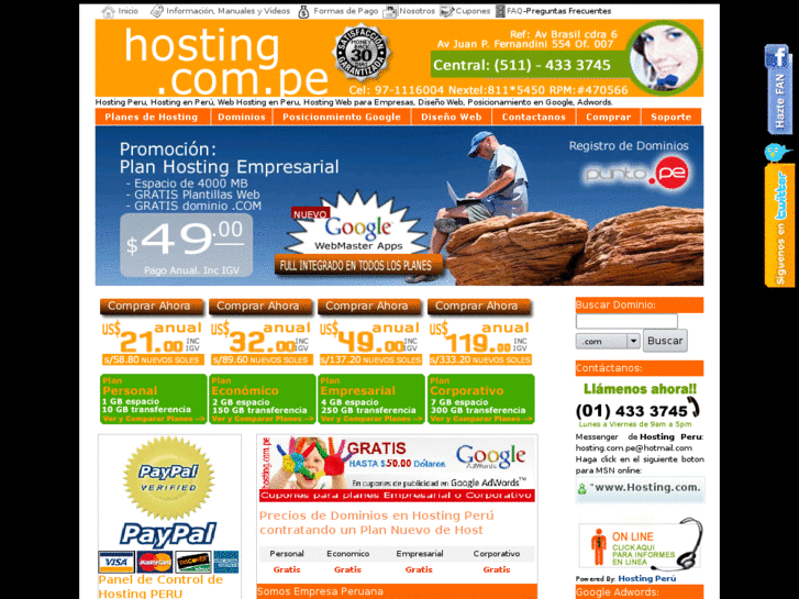 www.hosting.com.pe