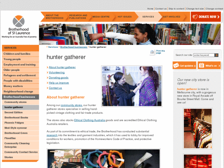 www.huntergatherer.com.au