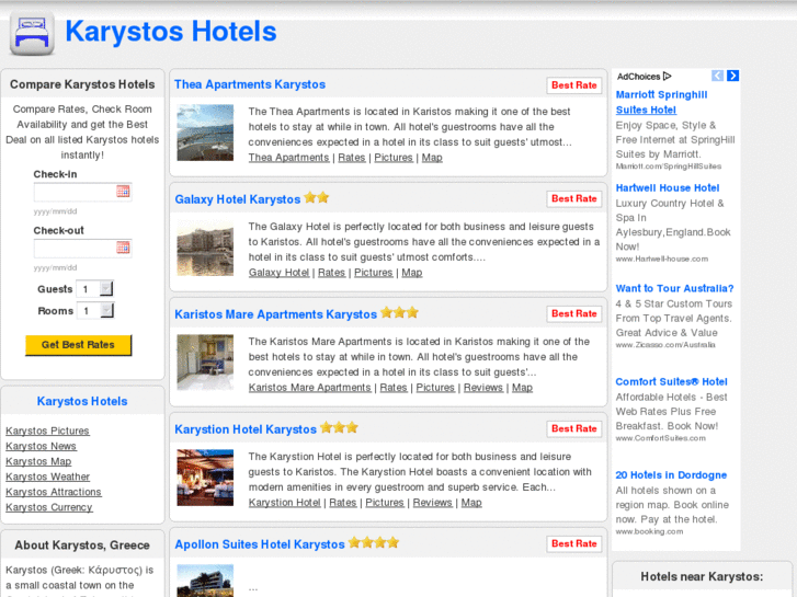 www.karystoshotels.com