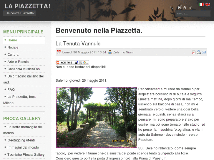 www.lanostrapiazzetta.net