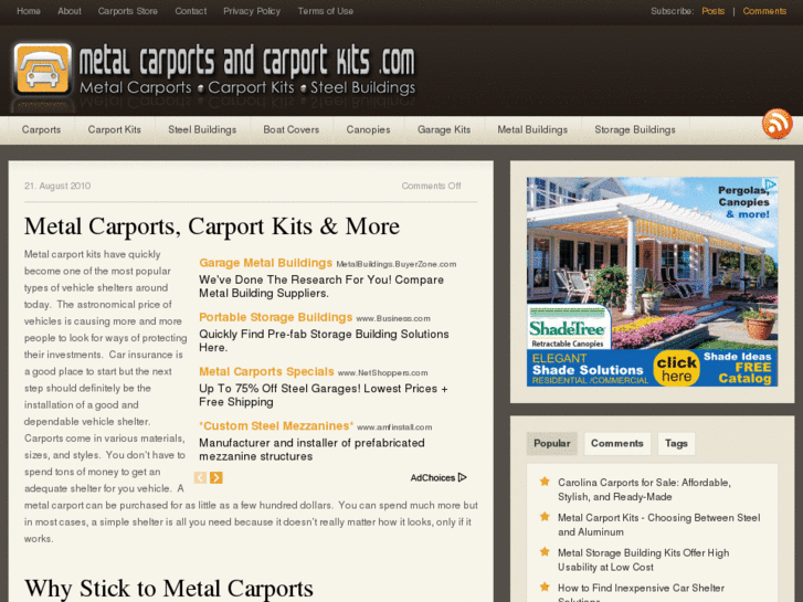 www.metalcarportsandcarportkits.com