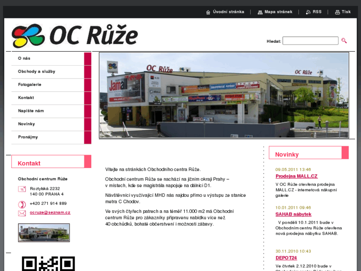 www.oc-ruze.cz