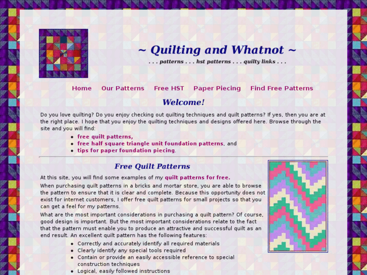 www.quiltingandwhatnot.ca