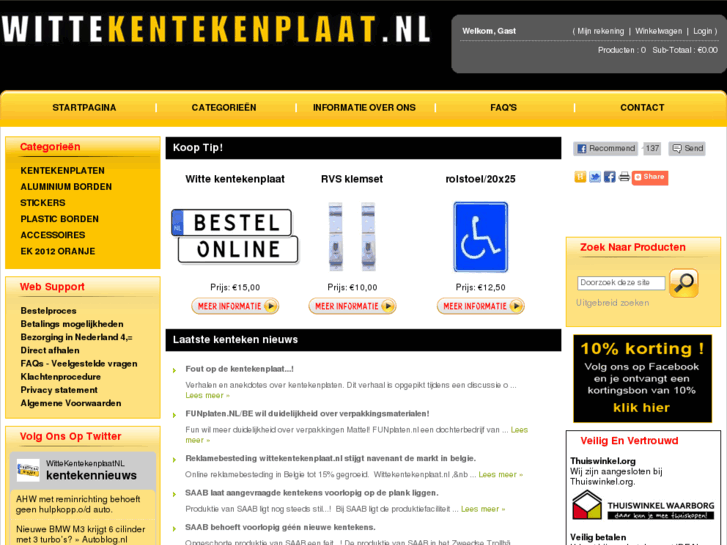 www.wittekentekenplaat.com