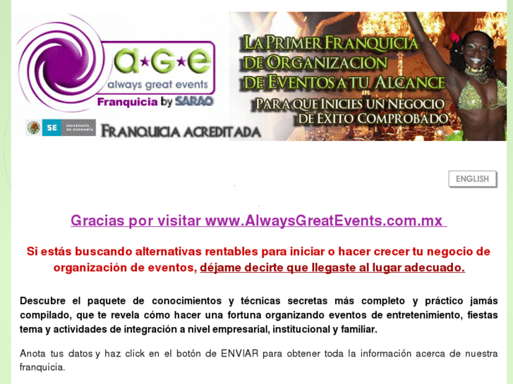 www.alwaysgreatevents.com.mx