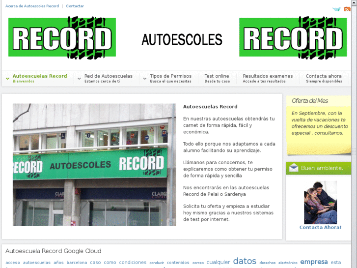 www.autoescuelasrecord.es