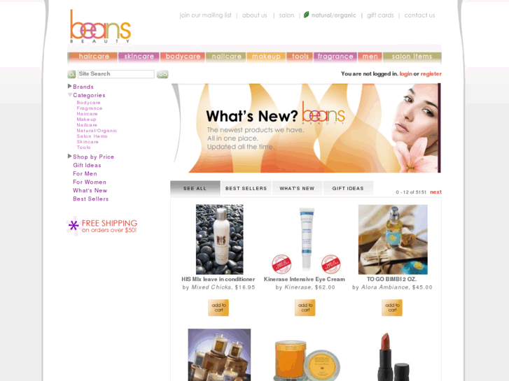 www.beansbeauty.com