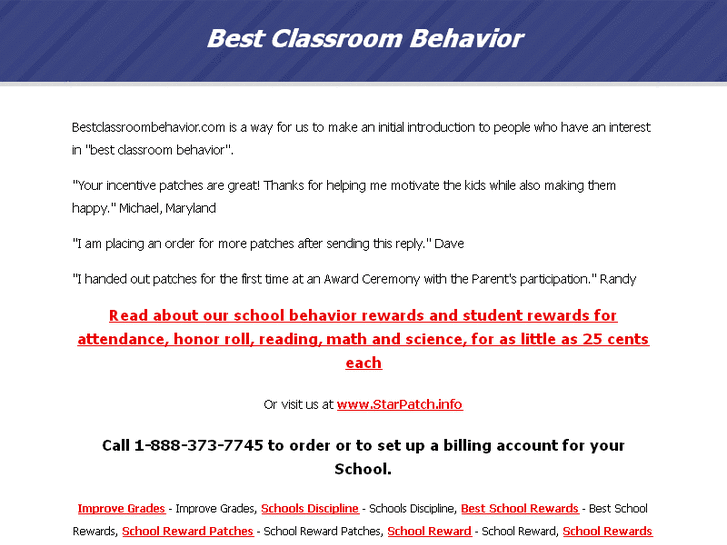 www.bestclassroombehavior.com