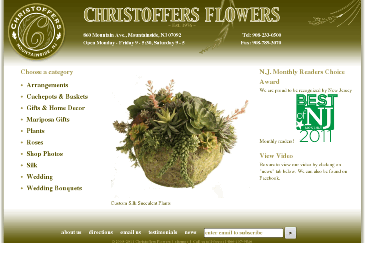 www.christoffersflorist.com