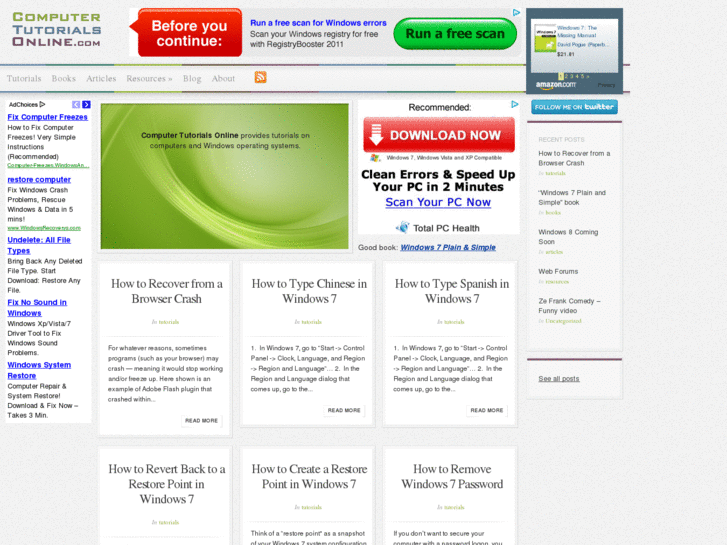 www.computertutorialsonline.com