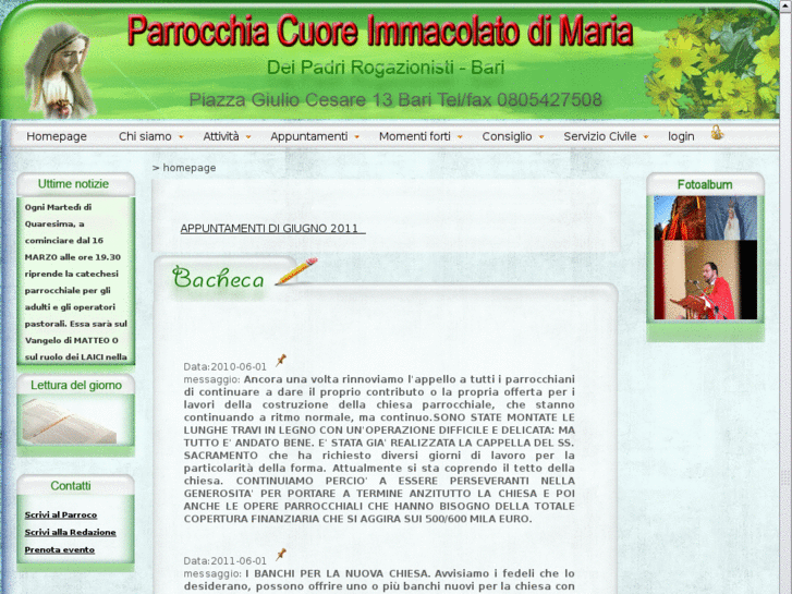 www.cuoreimmacolatobari.org