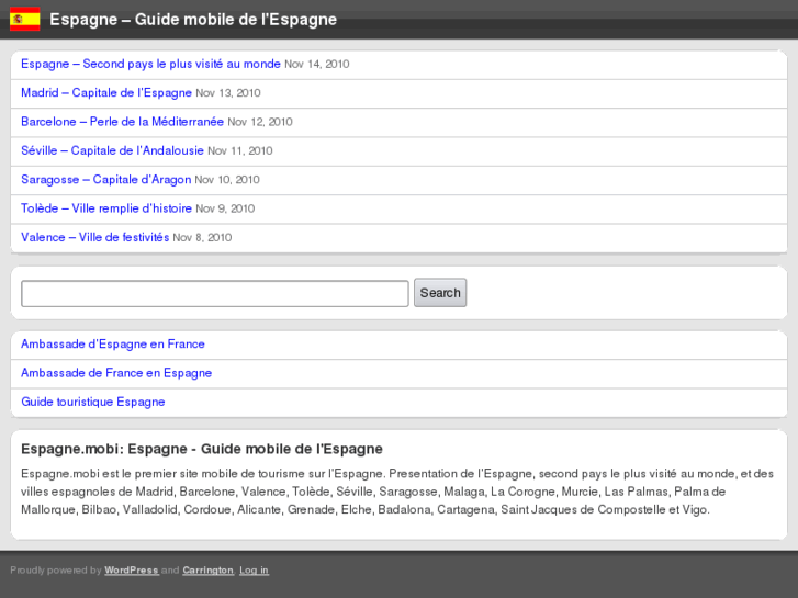 www.espagne.mobi