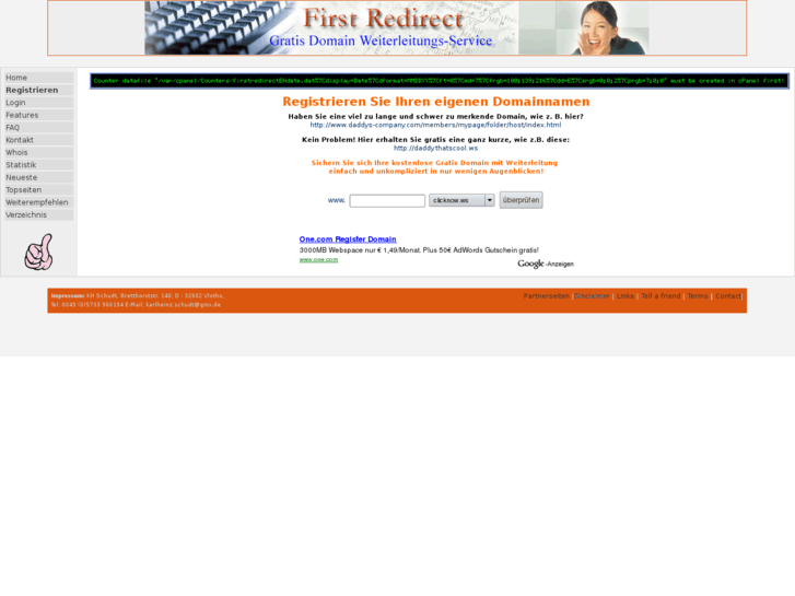 www.firstredirect.com