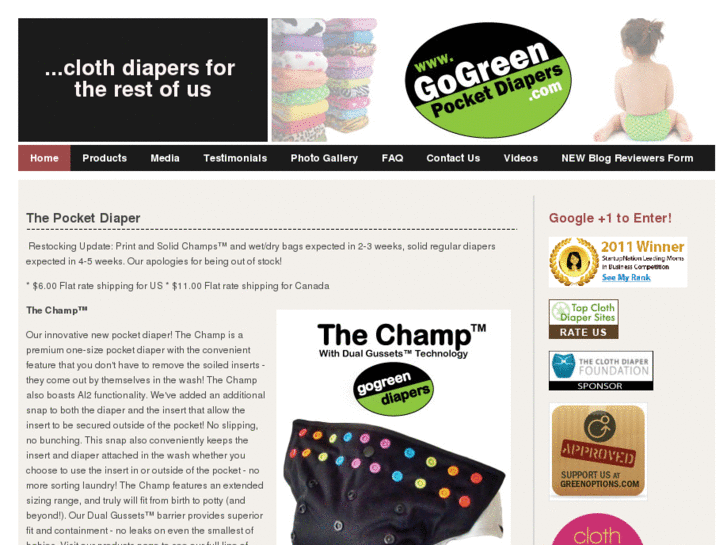 www.gogreenpocketdiapers.com