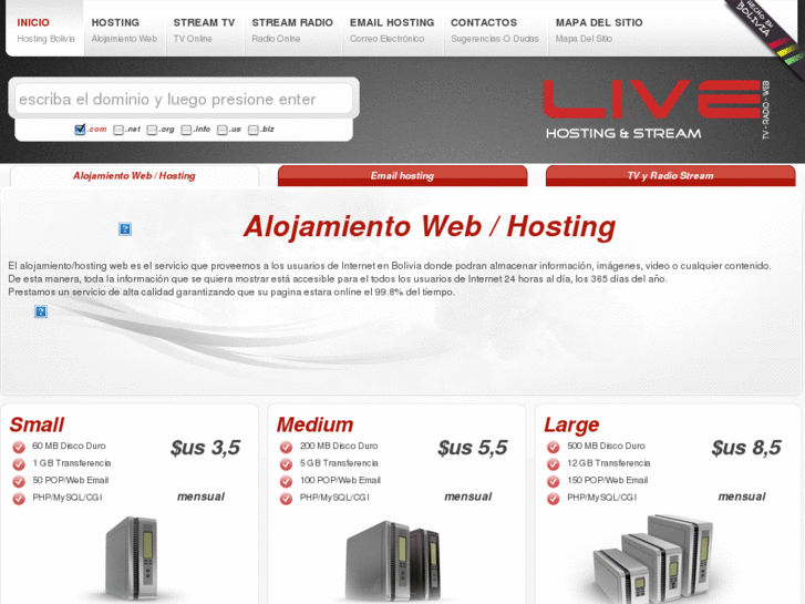 www.hostingbolivia.com