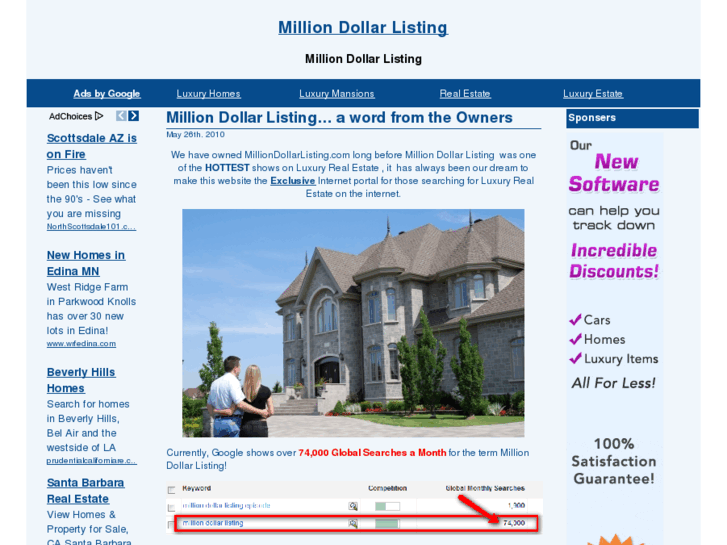 www.milliondollarlisting.com