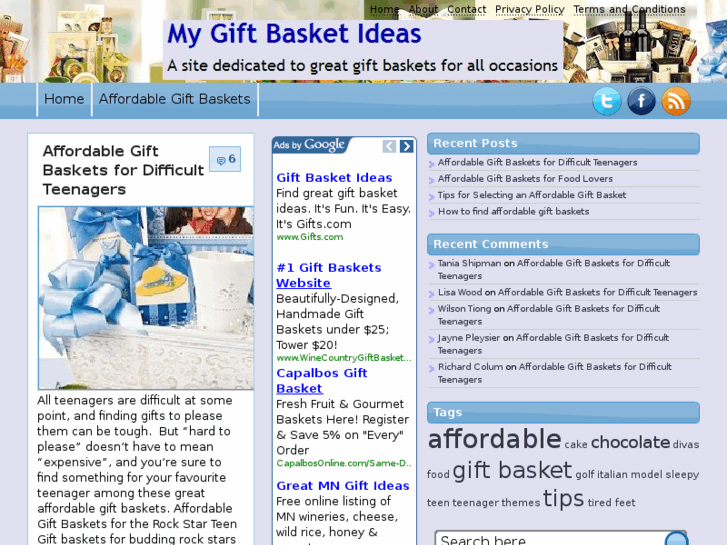 www.mygiftbasketideas.info