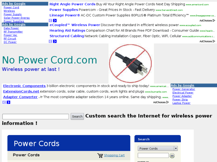 www.nopowercord.com