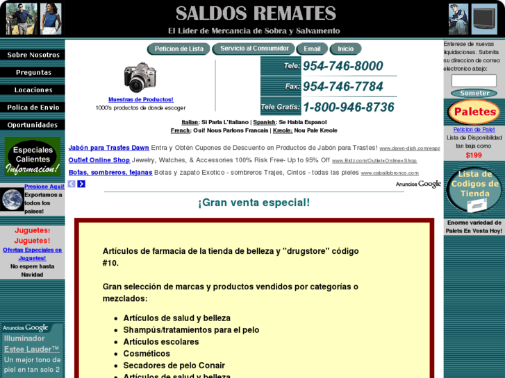 www.saldosremates.com