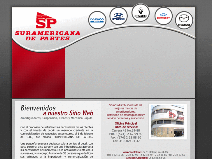 www.suramericanadepartes.com