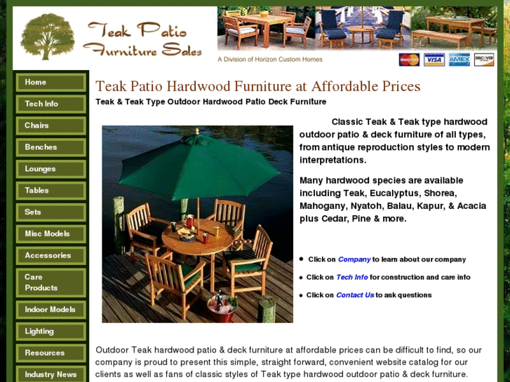 www.teakpatiofurnituresales.com