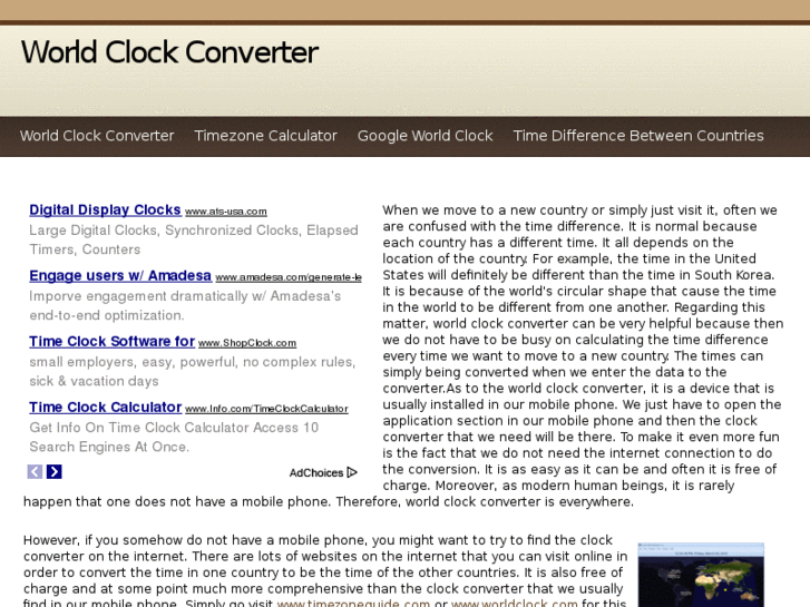 www.worldclockconverter.info