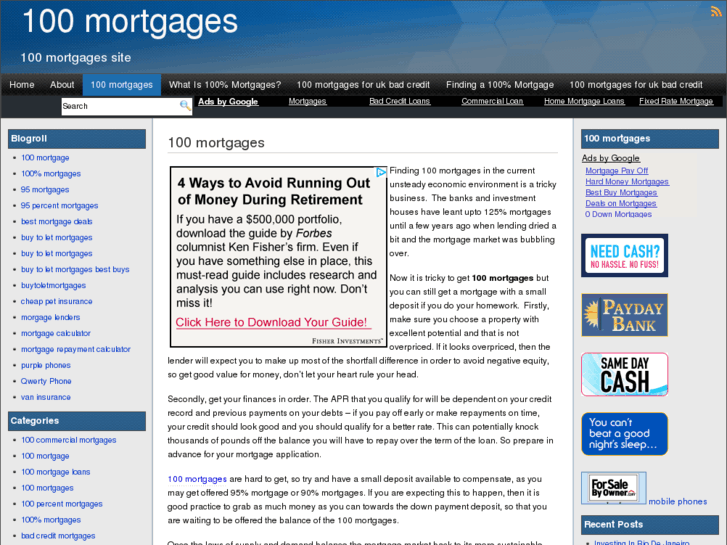 www.100-mortgages.org