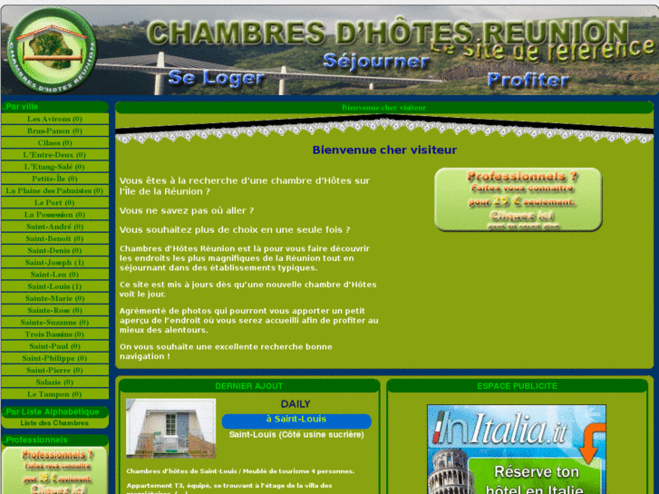 www.chambresdhotesreunion.com