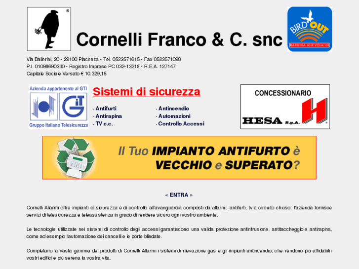 www.cornelliallarmi.it