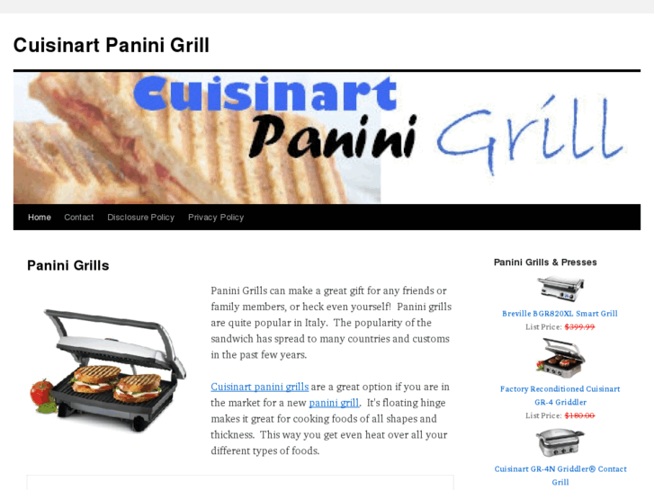 www.cuisinartpaninigrill.com