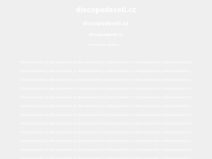 www.discopodsveti.cz