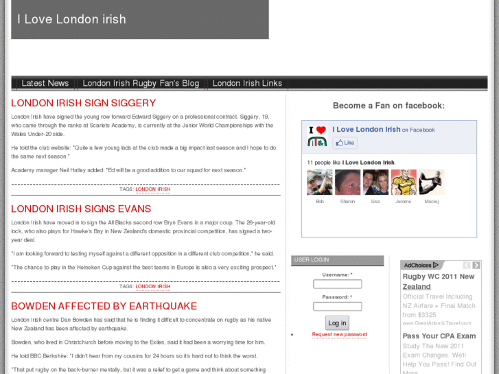 www.ilovelondonirish.info