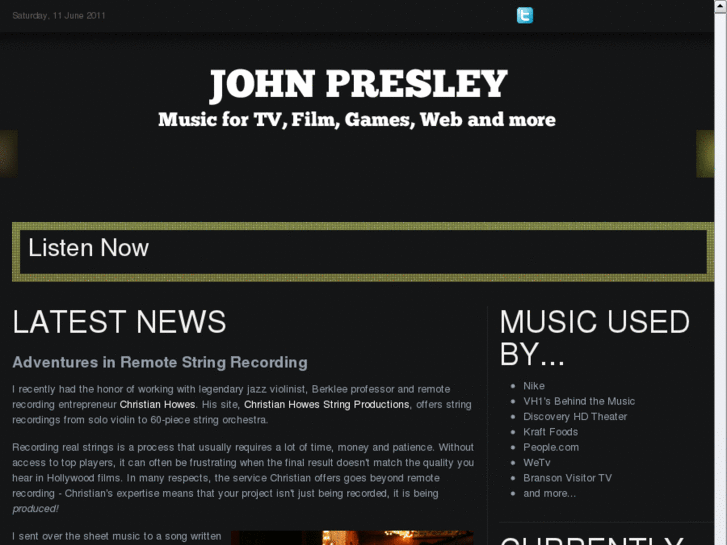 www.johnpresleycustommusic.com