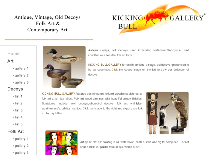 www.kickingbullgallery.com