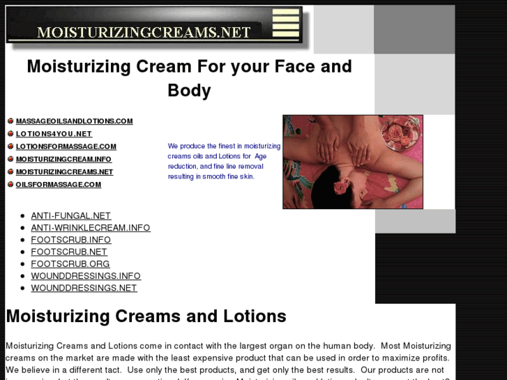 www.moisturizingcreams.net