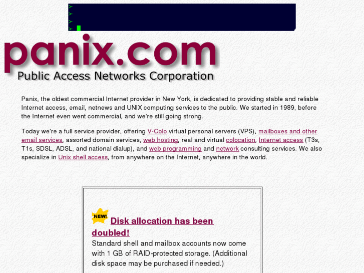 www.panix.net