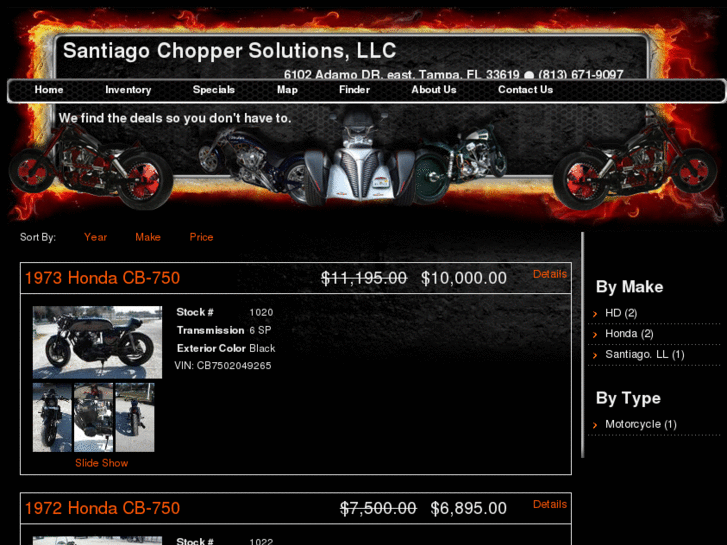 www.santiagochoppersales.com