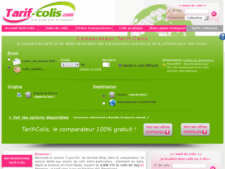 www.tarif-colis.com