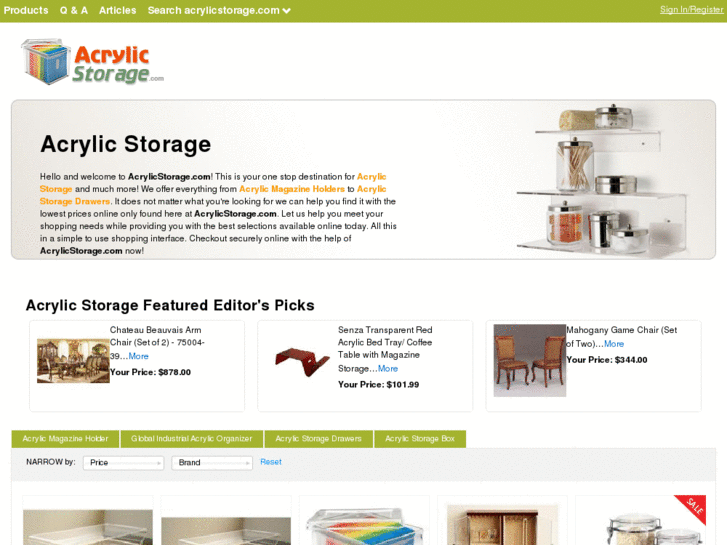 www.acrylicstorage.com