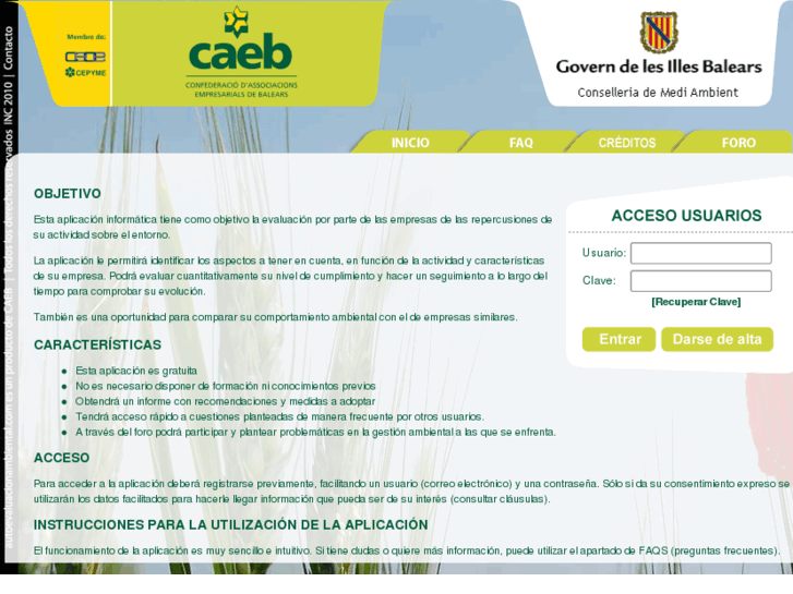 www.autoevaluacionambiental.com