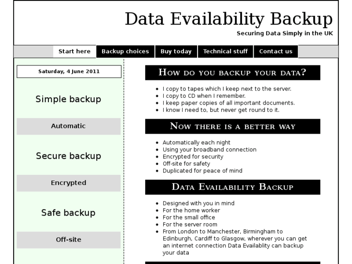 www.dataevailability.com