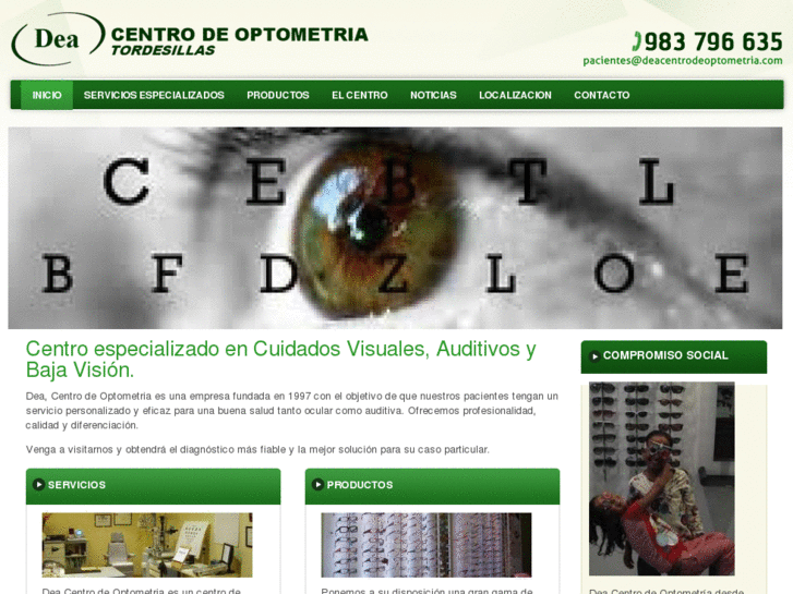 www.deacentrodeoptometria.com