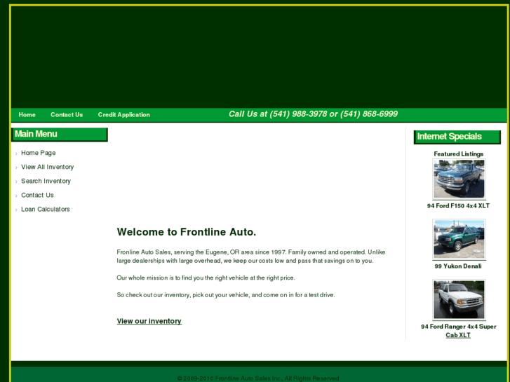 www.frontlinecarsandtrucks.com