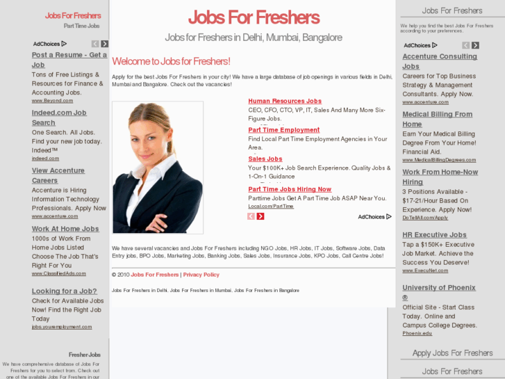 www.jobsforfreshers.net