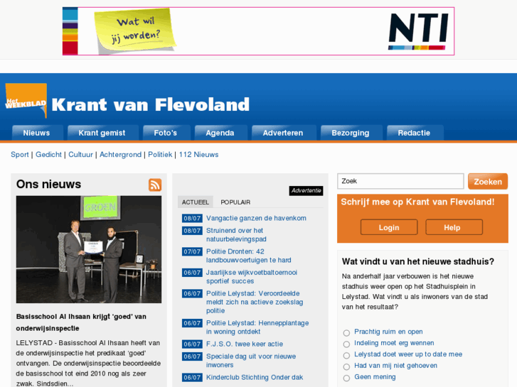 www.krantvanflevoland.nl