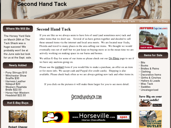 www.secondhandtack.com