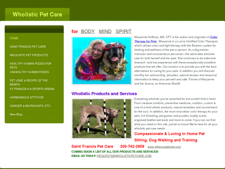 www.stfrancispetcare.com