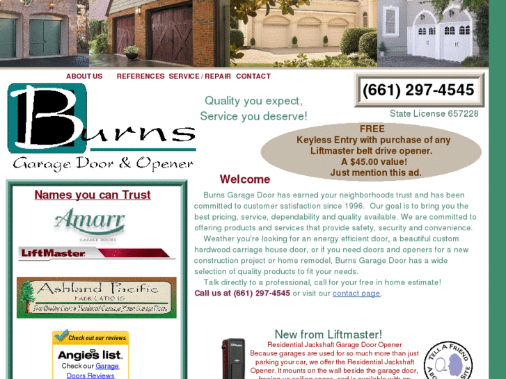 www.burnsgaragedoor.com