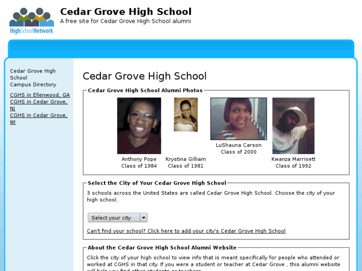 www.cedargrovehighschool.org