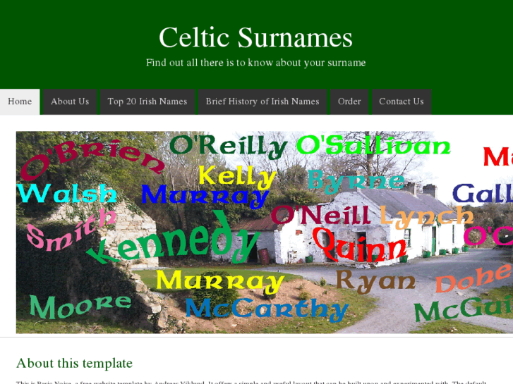 www.celtic-surnames.com